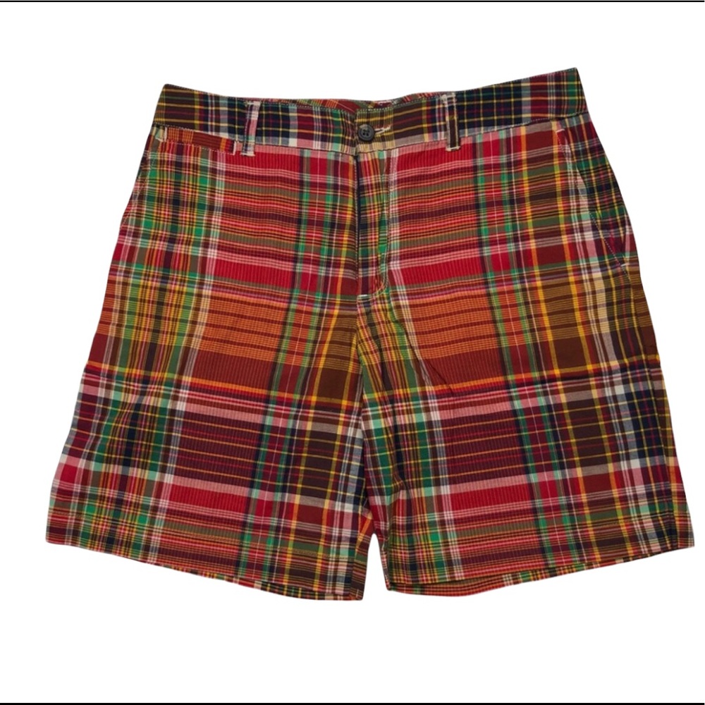 Ralph Lauren Polo Plaid Shorts size 16 - Picture 1 of 8